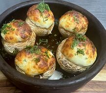 Грибы с сыром