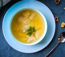 Куриная лапша