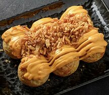 Чиз & лук фри такояки