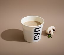 Крем-суп из лесных грибов