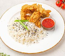 Куриная грудка с рисом басмати