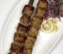 Рулет с люля из говядины