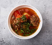 Суп с тефтелями