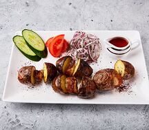 Картошка с курдюком