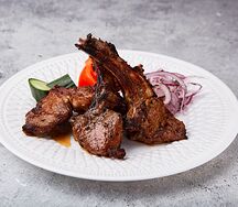 Шашлык из бараньей корейки