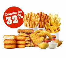 Сет закусок с соусами