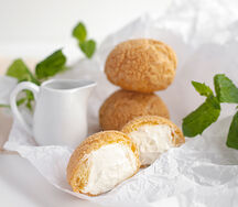 Профитроли сливочные, 10 шт