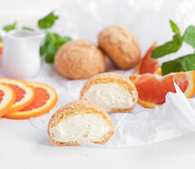 Профитроли сливочно-апельсиновые, 10 шт