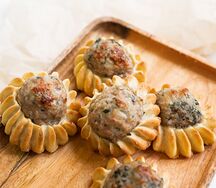 Перепечки с мясом