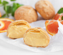 Профитроли апельсиновые, 10 шт