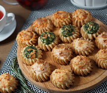 Набор перепечек с лососем