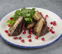 Баклажаны с орехами