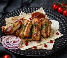 Шашлык из свиных ребрышек