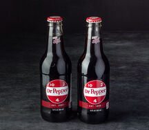 Dr Pepper стекло