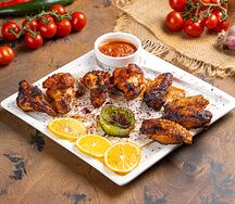 Куриные крылышки на мангале