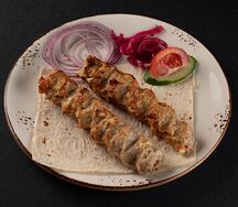 Люля из курицы с сыром сулугуни