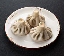 Хинкали с бараниной и тархуном