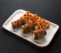 Баклажаны с орехами