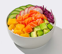 Поке с лососем