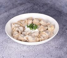 Пельмени с майонезом