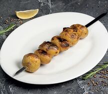 Картофель на мангале