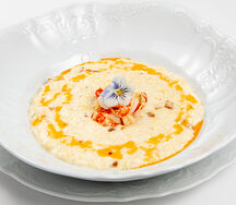 Каша пшенная с раковыми шейками