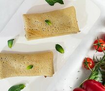 Блины грибной жульен