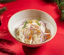 Капуста, квашенная с кахетинским маслом 