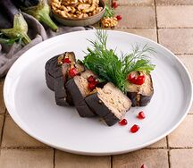 Баклажаны с орехами