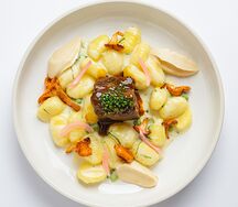 Телячьи щечки и картофельные ньокки