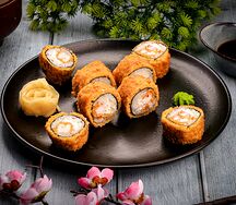 Ролл Темпура с тигровой креветкой