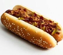 Хот дог Цыпа Сырная