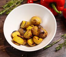 Картофель мини на гриле