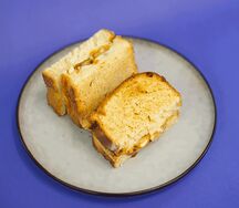 Бриошь с грибами и трюфельным соусом