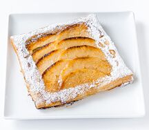 Пирог с яблоками Довиль