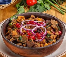 Кучмачи из куриных потрошков