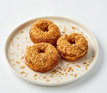 Заварные колечки с кремом из вареной сгущенки