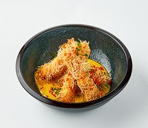 Креветки катаифи 