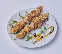 Куриные шашлычки в соусе терияки