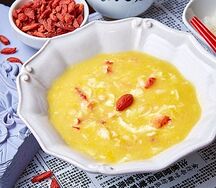 Кукурузный суп с крабом