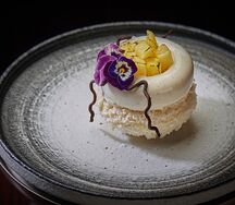 Экзотический Тарт с кокосовым кремом и печёным ананасом