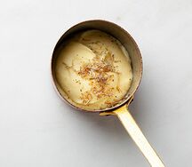 Картофельное пюре с трюфельным маслом