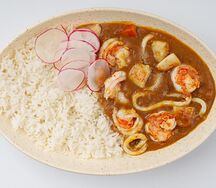 Карри с морепродуктами