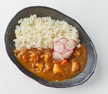 Карри с овощами и рисом