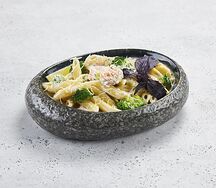 Паста с семгой и брокколи