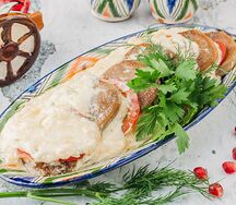 Запеченный говяжий язык