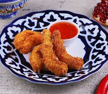 Креветки в панировке