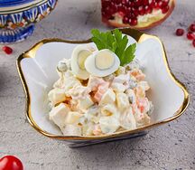 Оливье из курицы