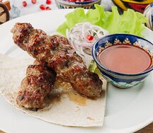 Люля-кебаб из баранины
