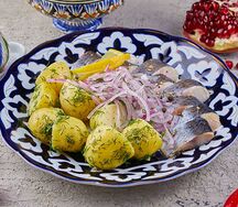 Селедка с картофелем